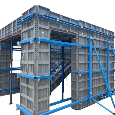 Sala de maquetas de encofrados de aluminio